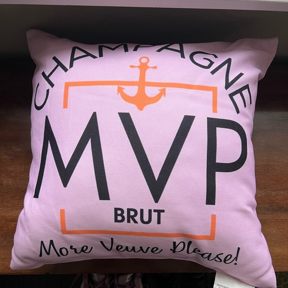 Veuve Clicquot Other - Veuve Pink Champagne MVP Pillow